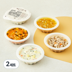 베이비본죽 유아식 반찬세트 닭볶음탕 130g + 한우단호박영양찜 130g + 순두부프리타타 130g + 간장돈불고기 130g, 520g, 2세트