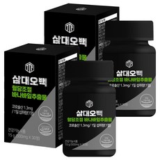 삼대오백 혈당조절 바나바잎추출물 정제 영양제 15g, 30정, 2개