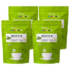 다예 페퍼민트차 지퍼팩, 1g, 50개입, 4개