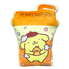 Sanrio 三麗鷗 布丁狗果汁杯造型抱枕, 歡樂沐浴時光