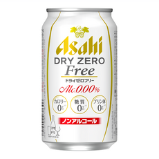 Asahi 朝日 Dry Zero Free 無酒精啤酒風味飲, 24個, 350ml