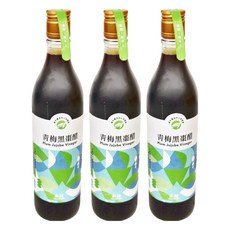 永禎 青梅黑棗醋, 600ml, 3瓶