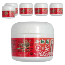 Li 珈葳 紅頂花精油霜, 天然草本 親膚不刺激, 120g, 6罐