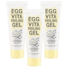 투쿨포스쿨 에그 비타 필링 젤, 3개, 100g