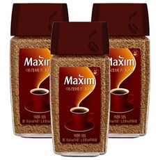 Maxim 麥心 阿拉比卡即溶咖啡粉, 100g, 1罐, 3罐
