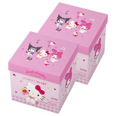 산리오 캐릭터즈 큐브 초콜릿 20개입, 90g, 2개