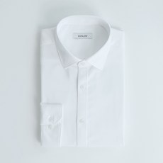 COSLON 男士刷毛保暖修身長袖襯衫