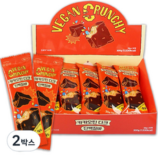 광합성 카카오틴 다크 단백질바, 300g, 2박스