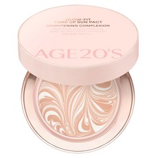 AGE20'S 煥彩提亮防曬粉餅 SPF50+ PA++++, 1個, 12.5g