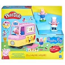 Hasbro 孩之寶 Play-Doh 培樂多 佩佩豬冰淇淋遊戲組, 1盒, Multicolor
