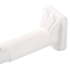 SERYUHOME 方形強力伸縮桿, 白色