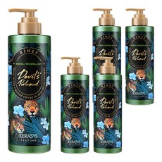 KERASYS 魔鬼香水第 2 季沖洗橙花月光, 500ml, 5個