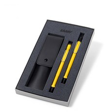LAMY Safari 圓珠筆尖袋套組, 黃色的, 1套