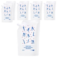 FRANKLIIN 유아용 주방세제 리필, 6개, 450ml