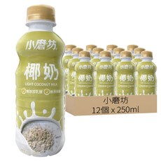 小磨坊 椰奶, 12個, 250ml