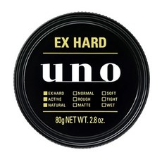 uno 歷久彌堅髮蠟, 80g, 1罐