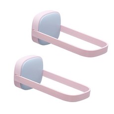 미니젠 벽걸이 행거, 핑크블루, 2개