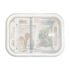 Need LOHAS 享樂活 分隔玻璃保鮮盒, 1個, 1個