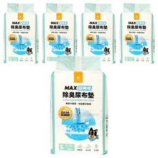 DOG CAT STAR 汪喵星球 3D蜂巢除臭瞬吸尿布墊, S(33 x 45cm), 76片, 5包