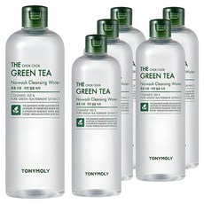 토니모리 더촉촉 그린티 클렌징워터, 500ml, 6개