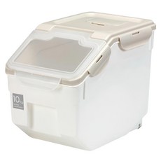 UDA 有達 小常鮮儲糧桶, 10Kg 附量杯, 斜口卡扣取物, 23 x 35 x 27cm, 顏色隨機, 1個