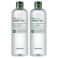 토니모리 더촉촉 그린티 클렌징워터, 500ml, 2개
