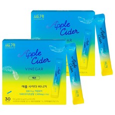 SSANGGYE 蘋果西打醋 檸檬, 150g, 2個