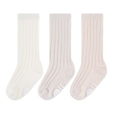 JumpingChickpea 幼兒款Mute羅紋及膝襪 3件組