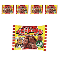 오사카야 베이비 미니 도너츠, 5개, 130g