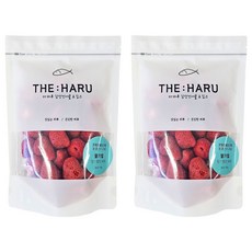 TheHaru 冷凍乾燥草莓, 100g, 2包