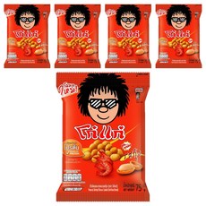 Koh-Kae 大哥花生豆蝦味 (75g/包) - 泰國進口, 5包