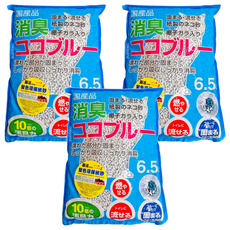 FUJIURA 藤浦 變色環保紙砂 椰殼活性碳, 6.5L, 3包