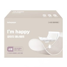 bebepepe 寵物用尿布+寵物用禮貌帶, S, 10入, 1組