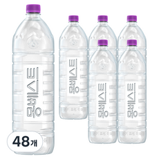 몽베스트 위드어스 무라벨 생수, 48개, 2L