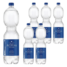FONTE ALLEGRA 亞莉佳 氣泡礦泉水, 1.5L, 6瓶