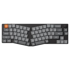 키크론 K11 MAX 유무선 앨리스 키보드, 블랙, K11M-H1, 적축