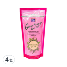 yOKO 去角質沐浴鹽 穀胱甘肽, 300g, 4包