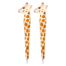 indi.k 長頸鹿木質原子筆 0.5mm, 混合色, 2個