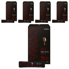 CONA 마일드로스트 원두커피스틱, 900mg, 100개입, 5개