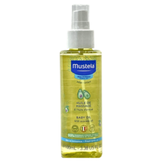 mustela 慕之恬廊 嬰兒護膚油, 100ml, 1瓶