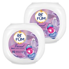 ar FUM 紡優美 5合1洗衣膠囊 純花香, 2罐, 42顆