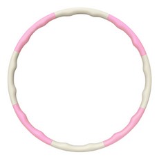 Tamina 原創呼啦圈, 粉紅色 白色, 1公斤, 1個