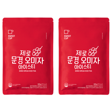 SWEET CUP 零卡文慶五味子冰茶粉, 500g, 2個, 1入