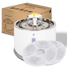 딩동펫 스텐 정수기 2L + 필터 2p, CBD-0502000, 1개