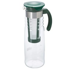 HARIO 深綠苗冷泡茶壺, 深綠, 1.2L, 1個