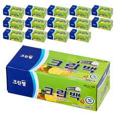 Cleanwrap 保鮮袋 17cm x 25cm, 迷你(XS), 100入, 15個
