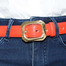 온더이브 여성 캐주얼 데일리 가죽 벨트