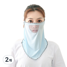 라인 매쉬 쿨 마스크 블루, 1개입, 2개