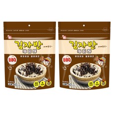 韓味不二 海苔酥 韓國海苔 玉米油黑芝麻油調味 BBQ口味, 50g, 2包