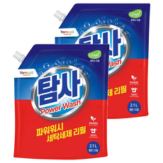 Tamsaa Power Wash 洗衣精補充包, 2.1L, 2包